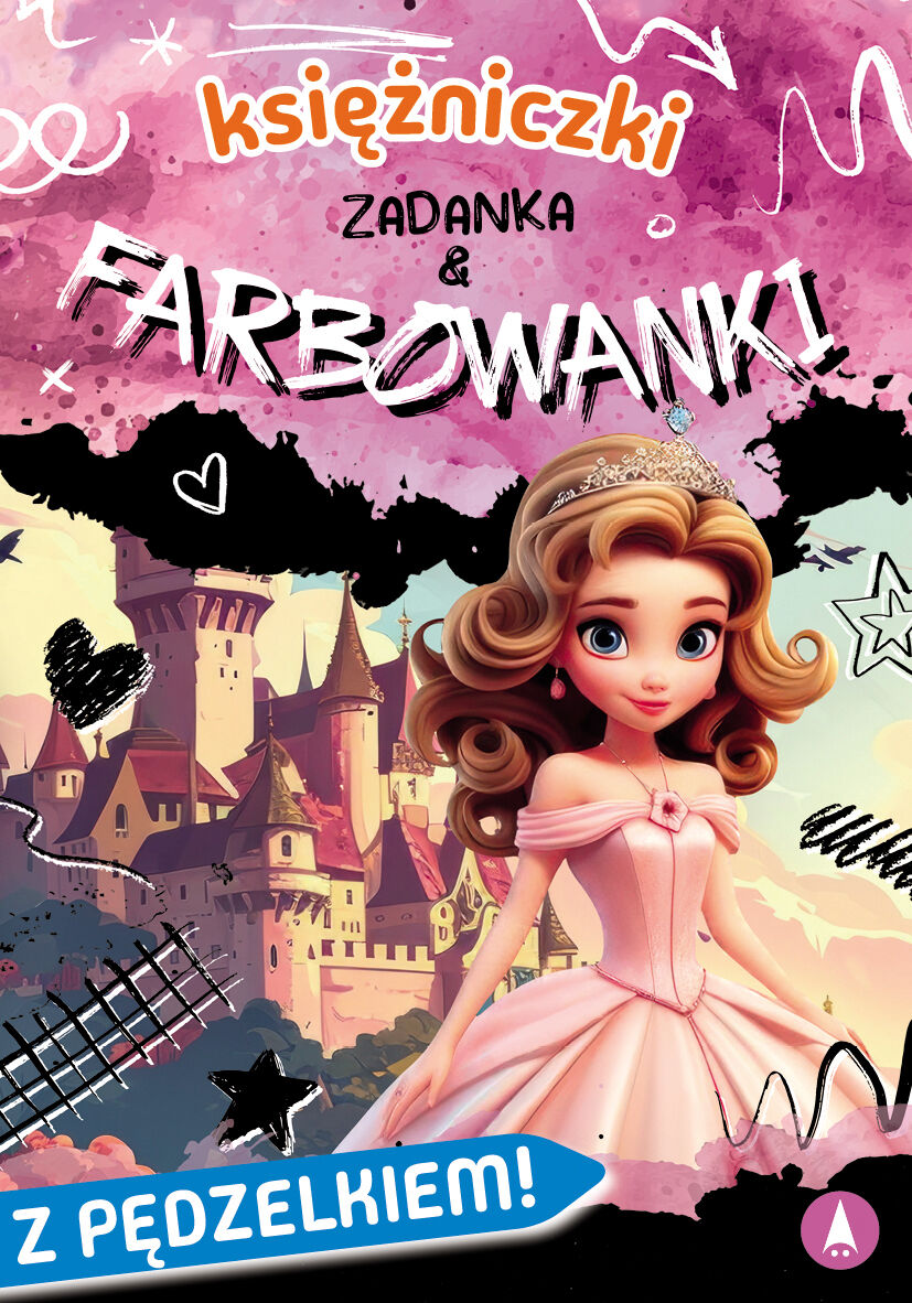 Księżniczki. Zadanka & farbowanki