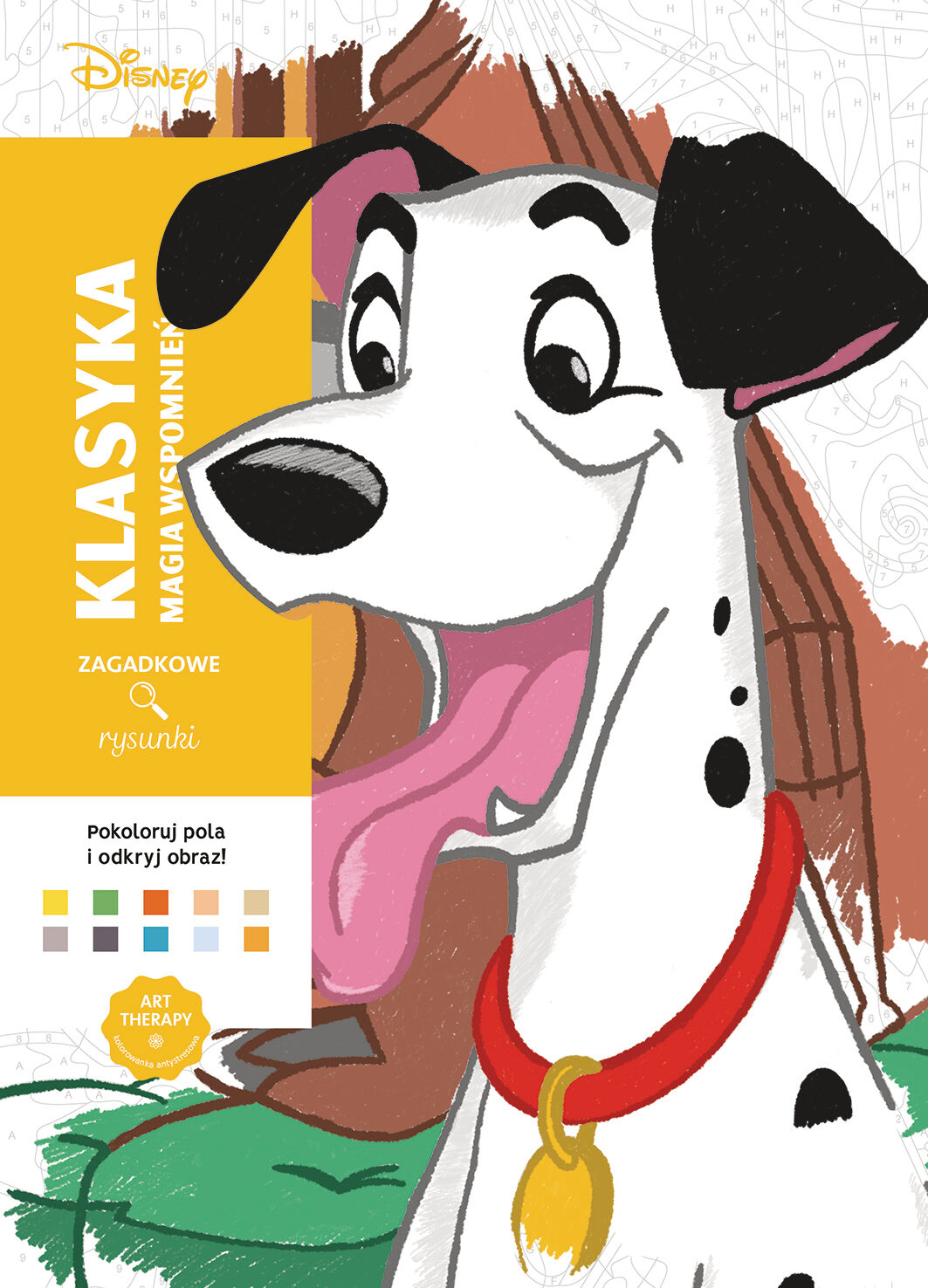Art therapy. Kolorowanka antystresowa. Disney. Klasyka. Magia wspomnień. Zagadkowe rysunki