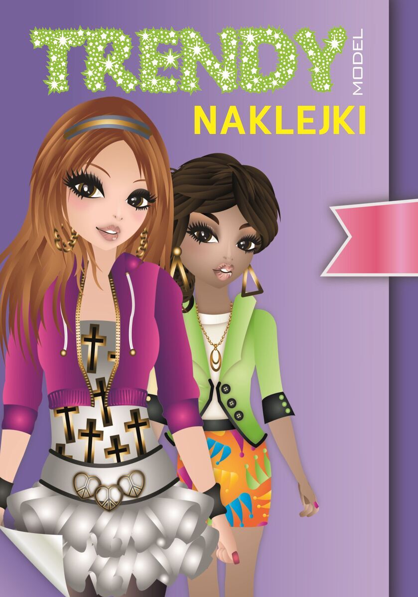 Trendy Model Naklejki Violet