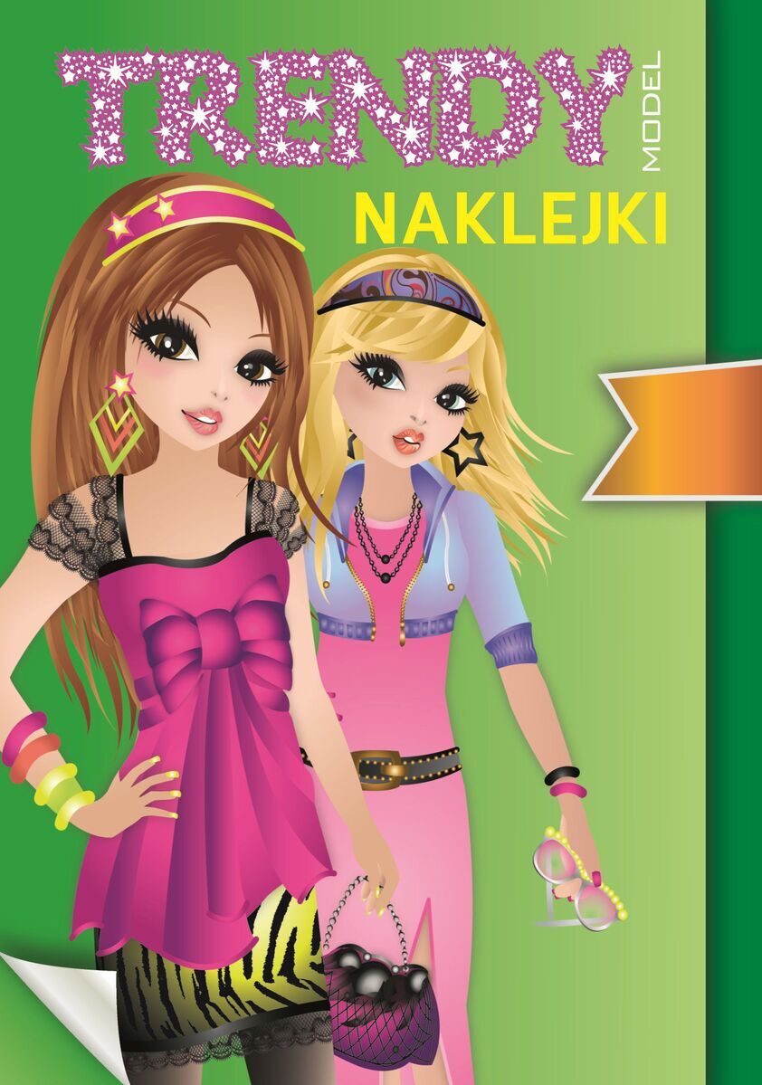 Trendy Model Naklejki Green