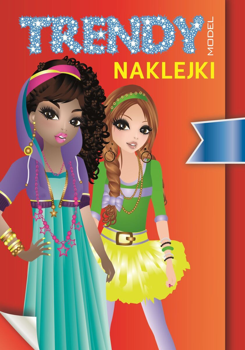 Trendy Model Naklejki Orange