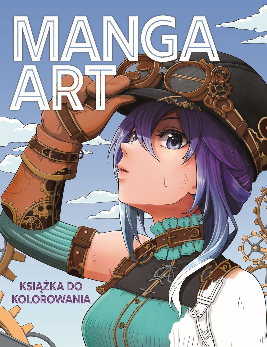 Manga Art. Książka do kolorowania