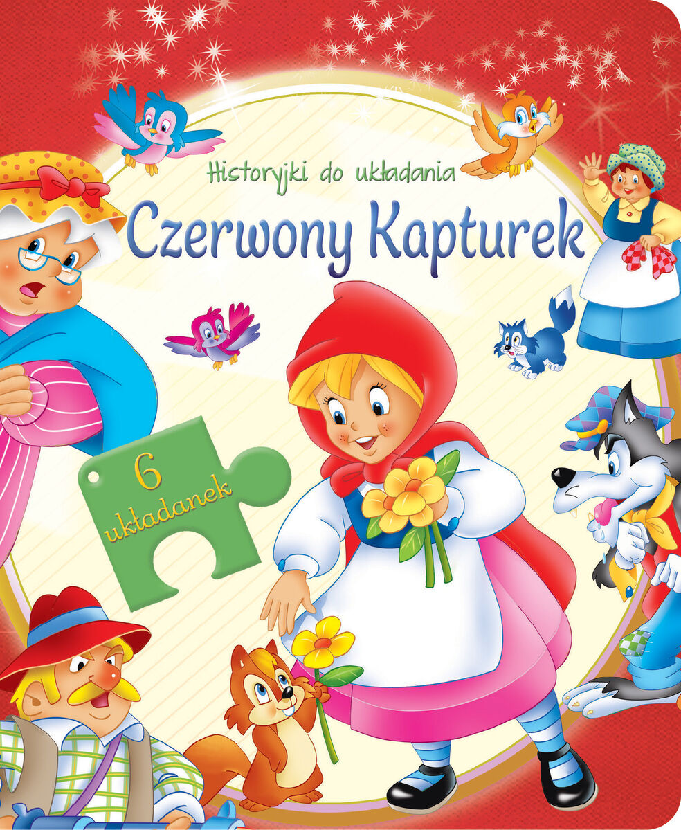 Historyjki do układania. Czerwony Kapturek