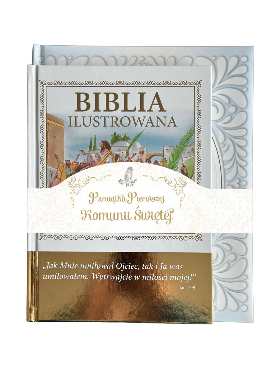Pakiet: Biblia ilustrowana / Pamiątka Pierwszej Komunii Świętej