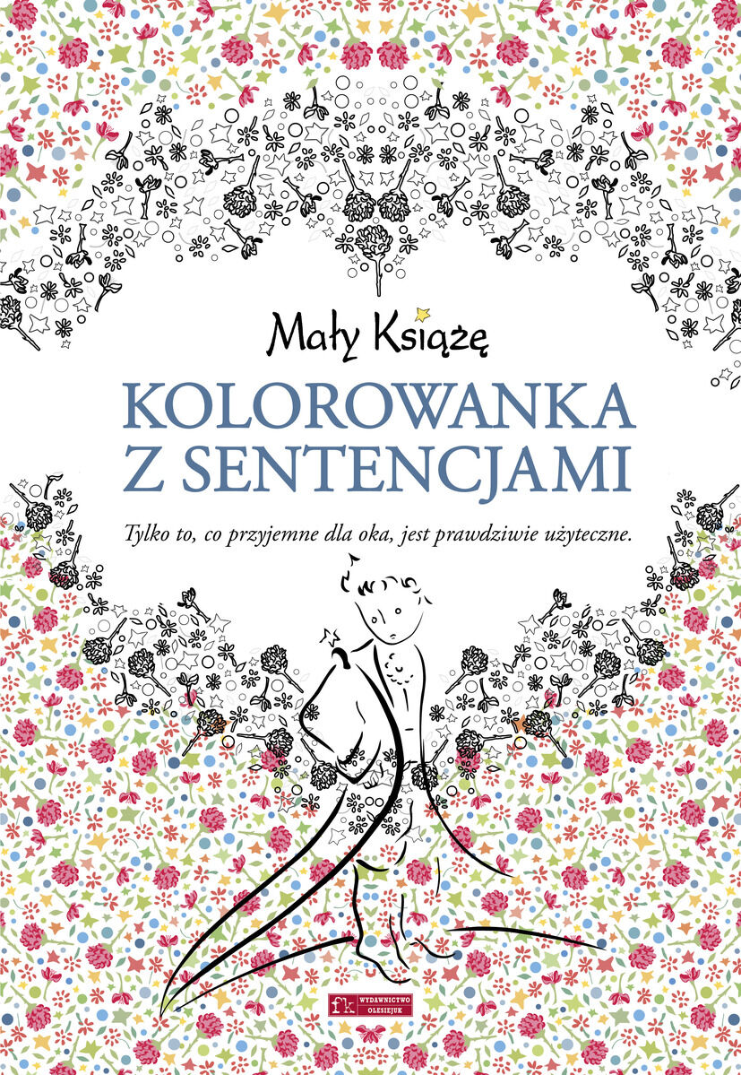 Mały Książę. Kolorowanka z sentencjami