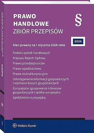 Kodeks spółek handlowych. Krajowy Rejestr Sądowy. Prawo przedsiębiorców. Prawo upadłościowe