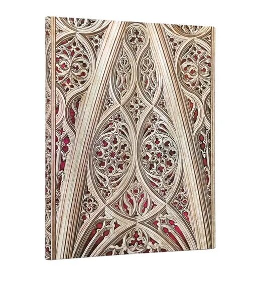 Notatnik gładki Vault of the Milan Cathedral (Burgundy) Ultra