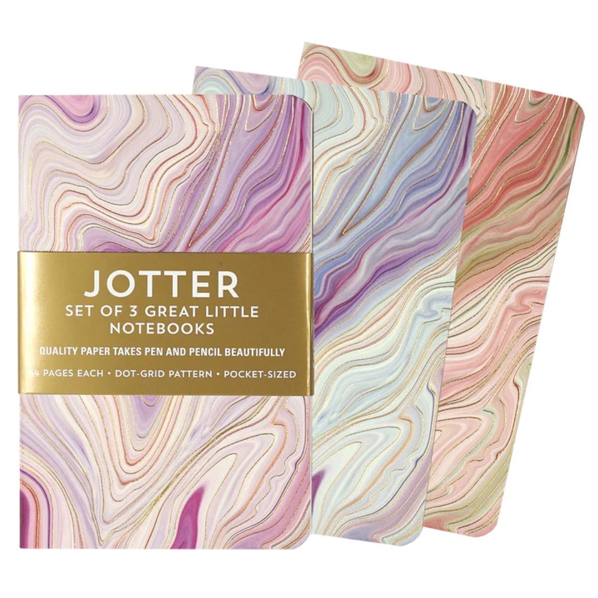 Notatniki Jotter Agat 9x14cm, 3szt