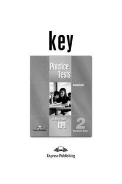 CPE Practice Tests 2 Key OOP