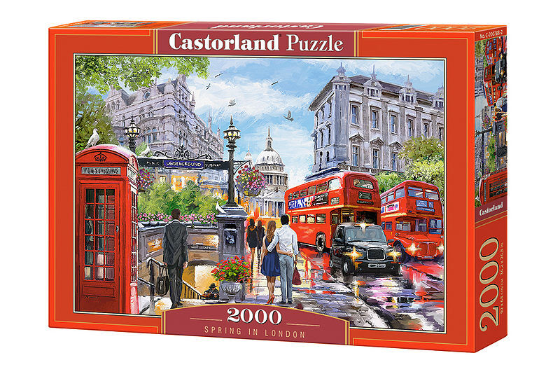 Puzzle 2000 wiosna w londynie