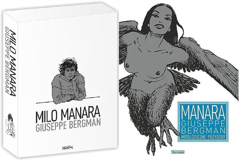 Giuseppe Bergman - 4 - Mitologiczne przygody + Slipcase na 4 tomy