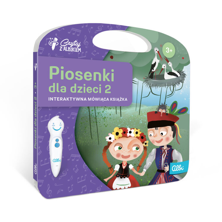 Piosenki dla dzieci. Czytaj z Albikiem