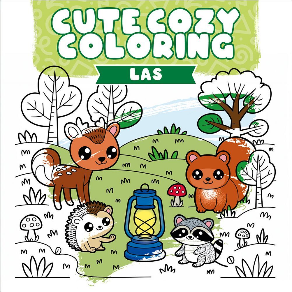Cute Cozy Coloring. Las