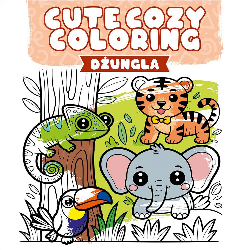 Cute Cozy Coloring. Dżungla