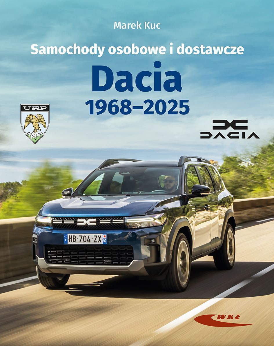 Samochody osobowe i dostawcze. Dacia 1968-2025