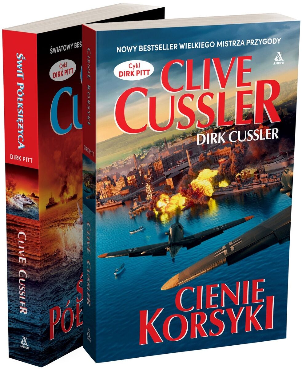 Pakiet - Cykl Dirk Pitt: Cienie Korsyki / Świt półksiężyca