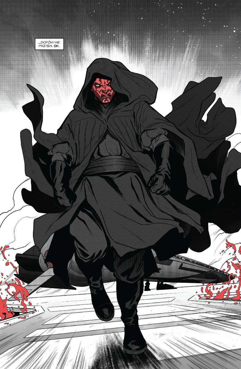 Star Wars. Darth Maul. Czerń, biel i czerwień – recenzja komiksu