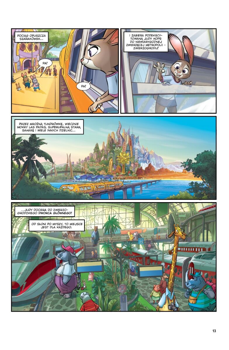 Magiczny świat Disneya w komiksie - Zwierzogród