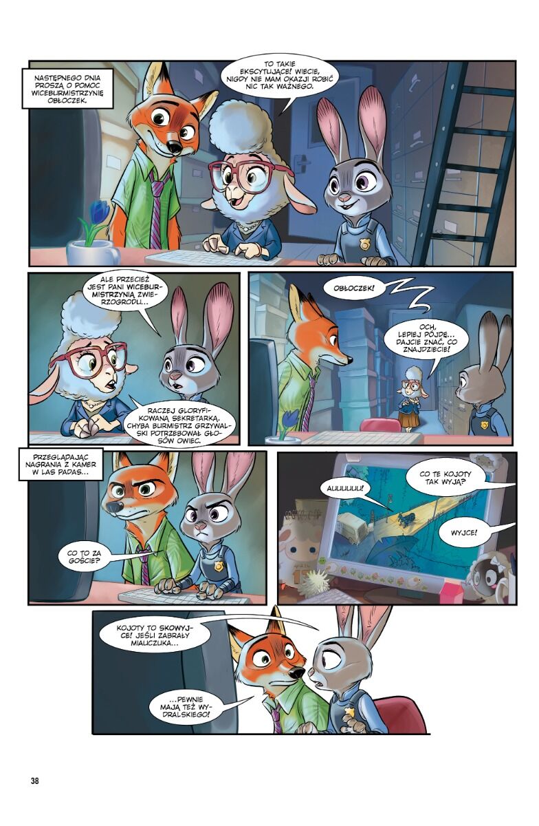 Magiczny świat Disneya w komiksie - Zwierzogród