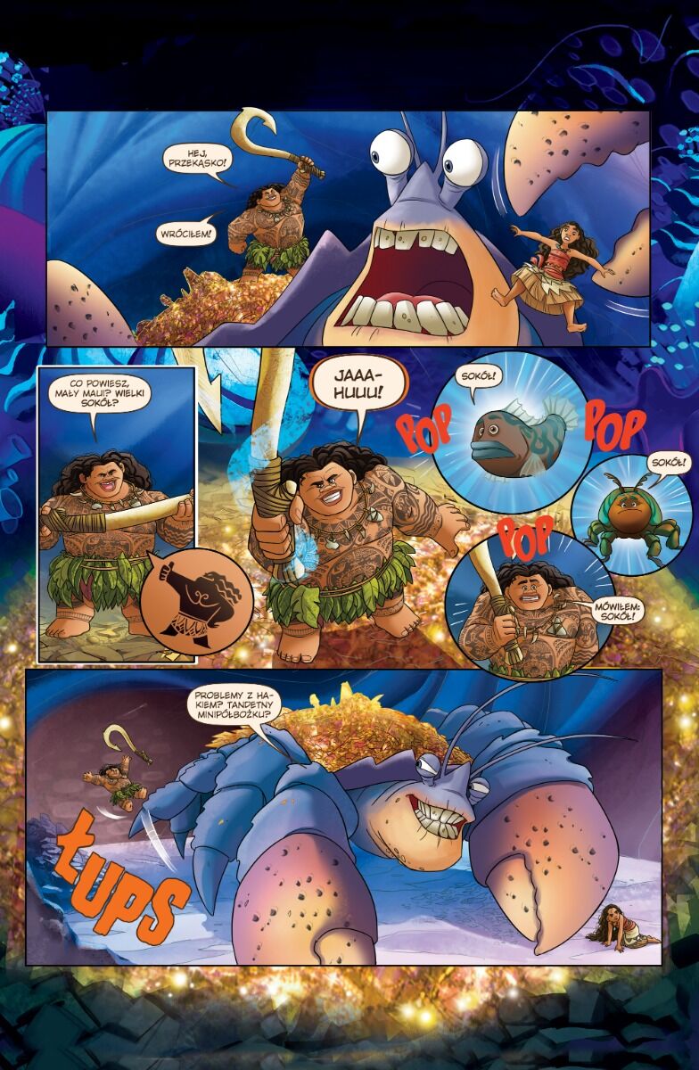 Magiczny świat Disneya w komiksie - Vaiana. Skarb oceanu