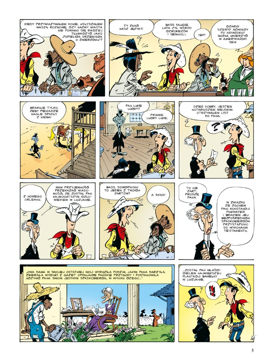 Lucky Luke - 84 - Kowboj w bawełnie
