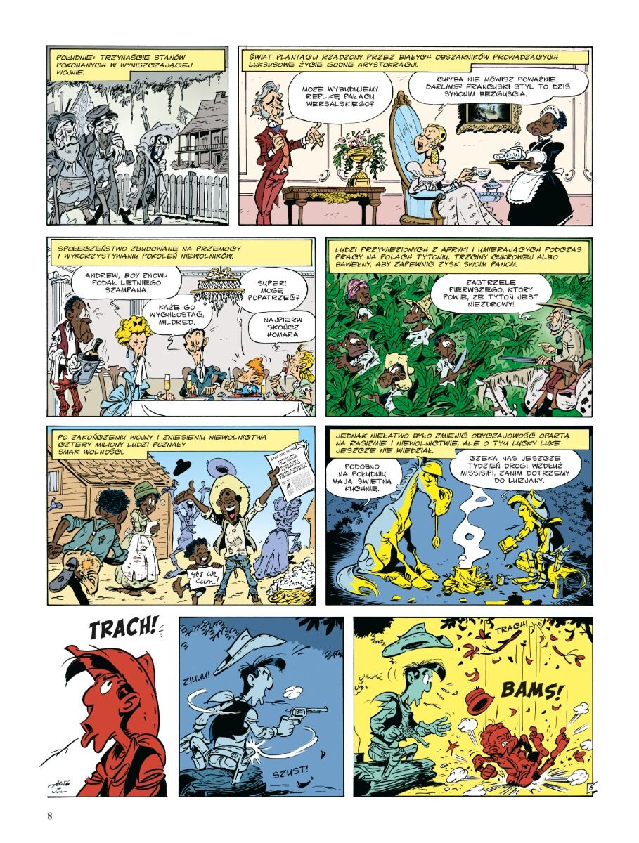 Lucky Luke - 84 - Kowboj w bawełnie