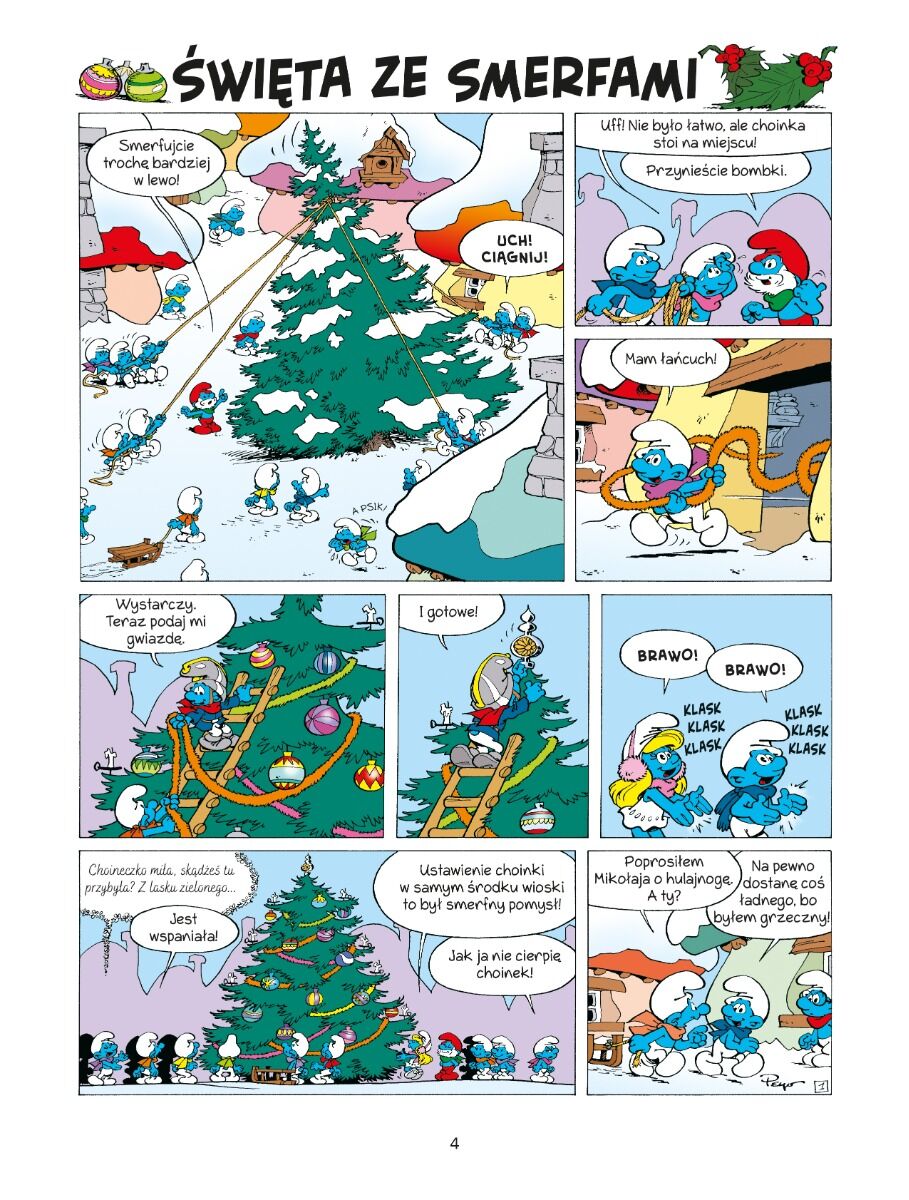 Świat Smerfów - 02 - Święta ze Smerfami