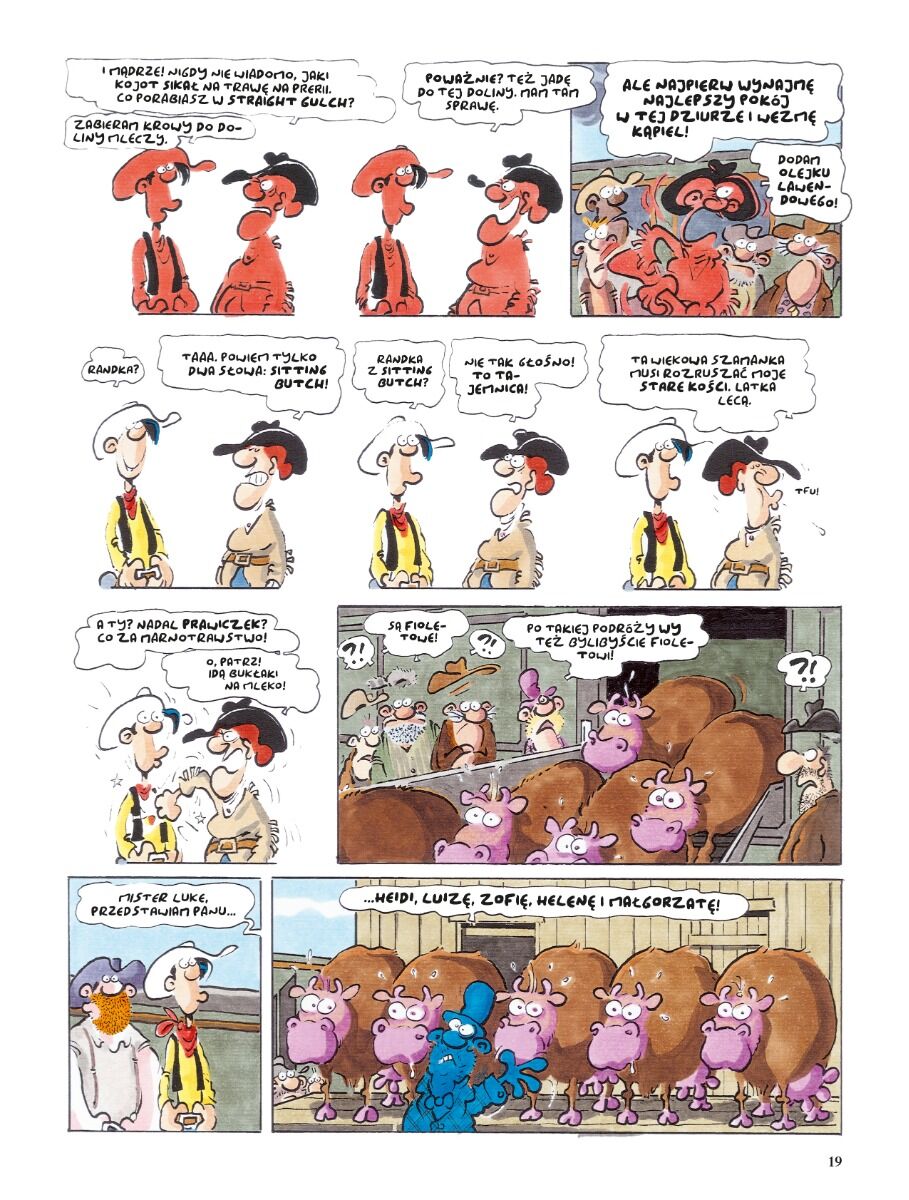 Lucky Luke. Chocoboys
