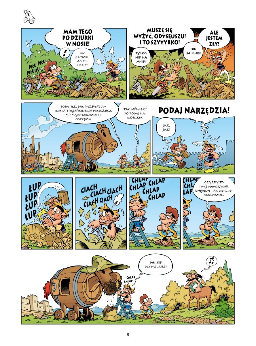 Mali Bogowie - 13 - Kierunek Troja