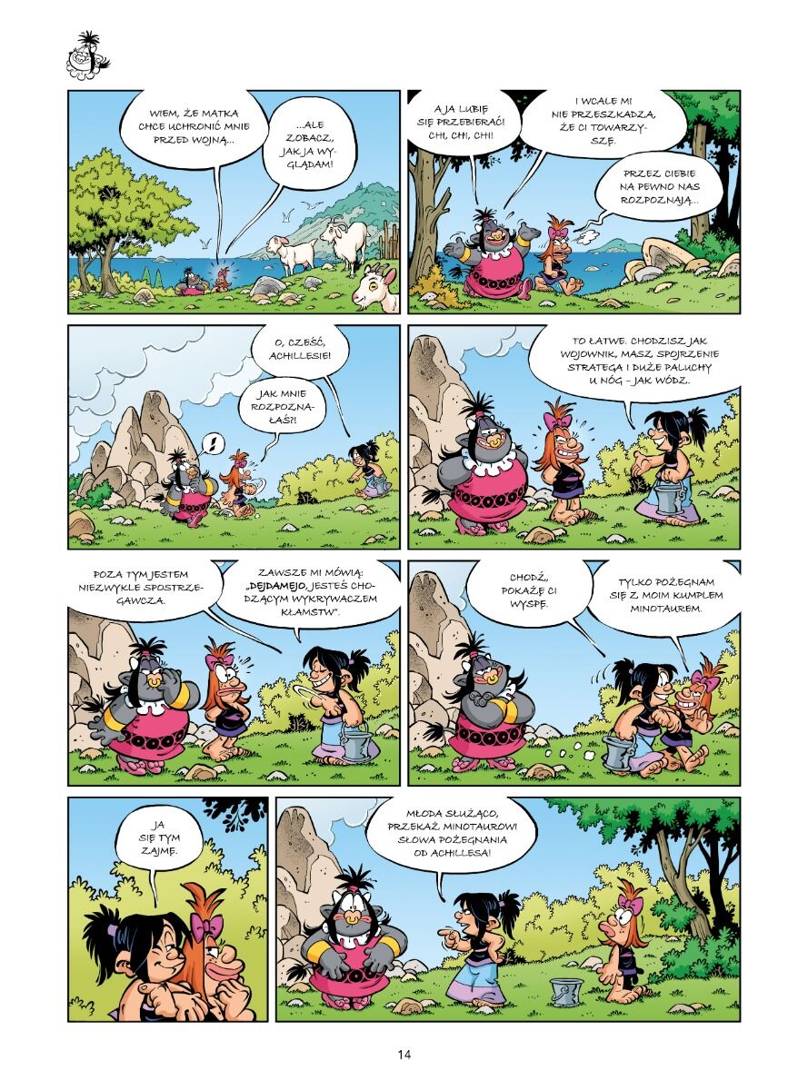 Mali Bogowie - 13 - Kierunek Troja