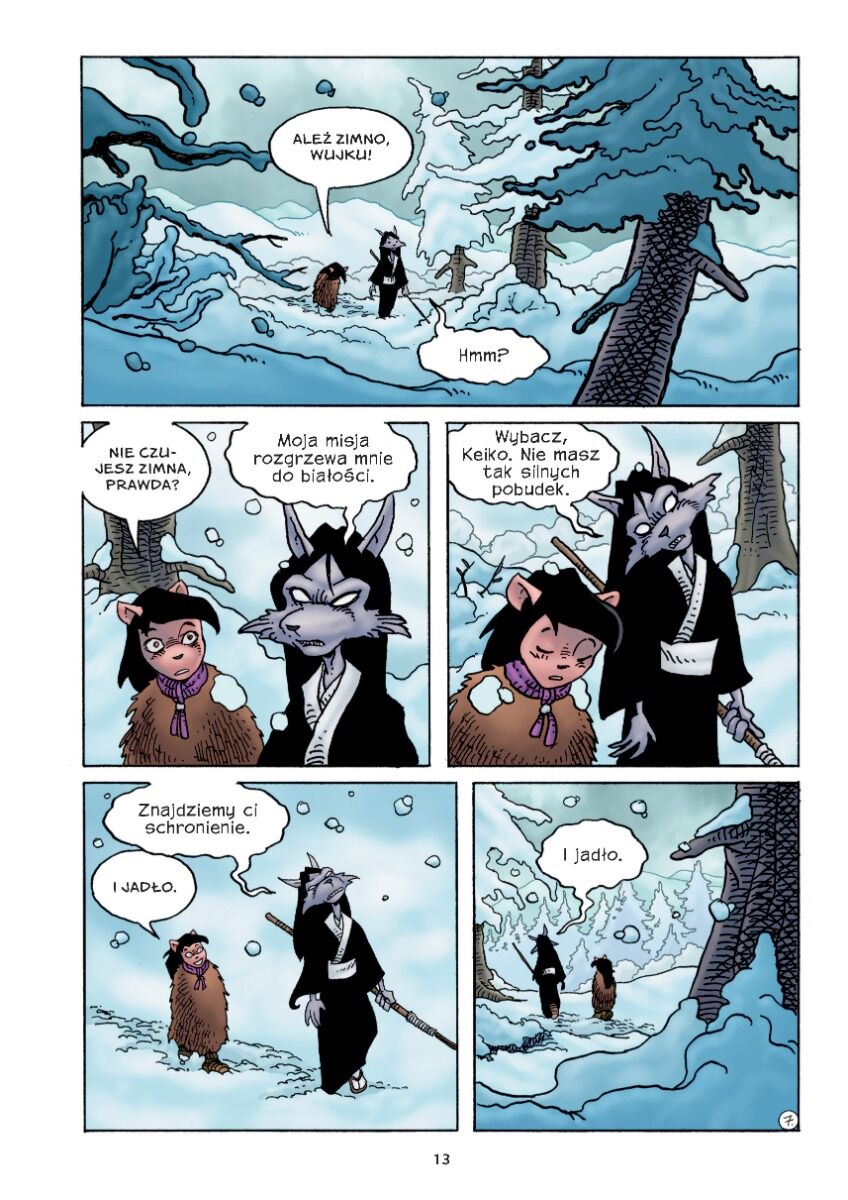 Usagi Yojimbo (Kolor) - 06 - Lód i śnieg