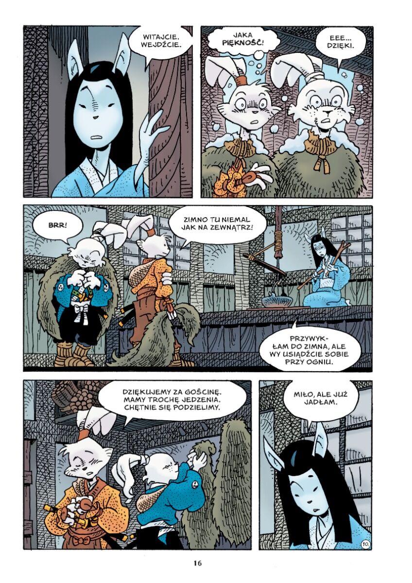Usagi Yojimbo (Kolor) - 06 - Lód i śnieg