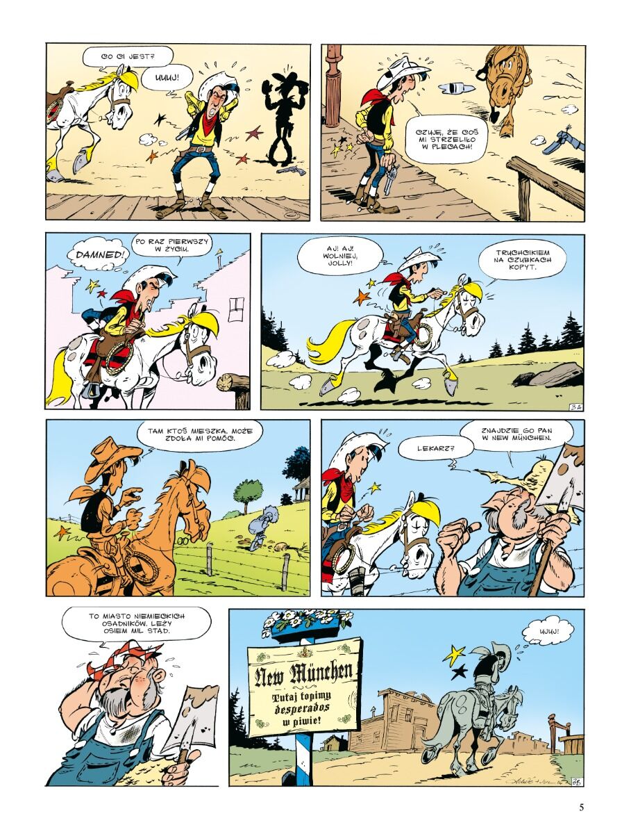Lucky Luke - 81 - Kowboj pod presją