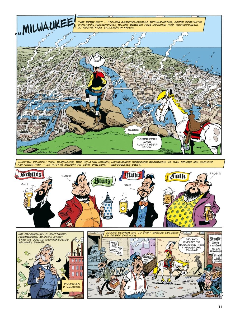 Lucky Luke - 81 - Kowboj pod presją