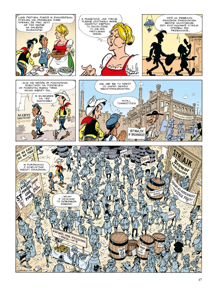 Lucky Luke - 81 - Kowboj pod presją