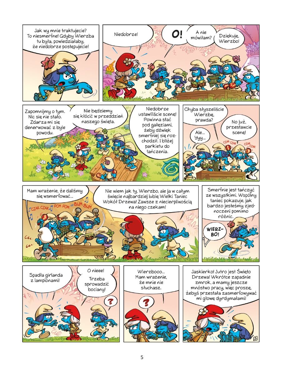 Smerfy i Wioska Dziewczyn - 08 - Zły czar Wróżki Kwiatuszki