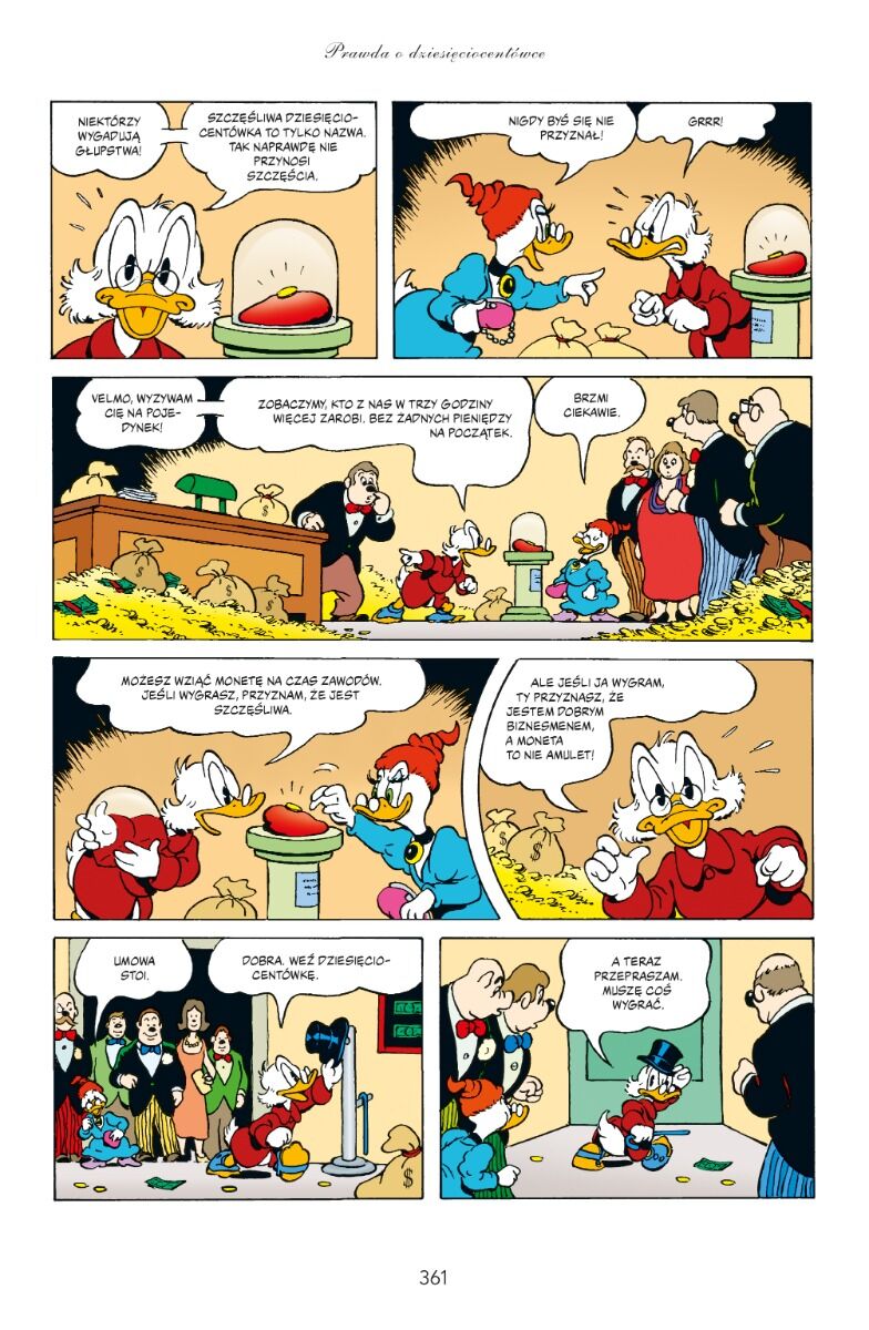 Wielcy bohaterowie Disneya. Wujek Sknerus - 02 - Odwieczni wrogowie. „Działanie działa” oraz inne historie