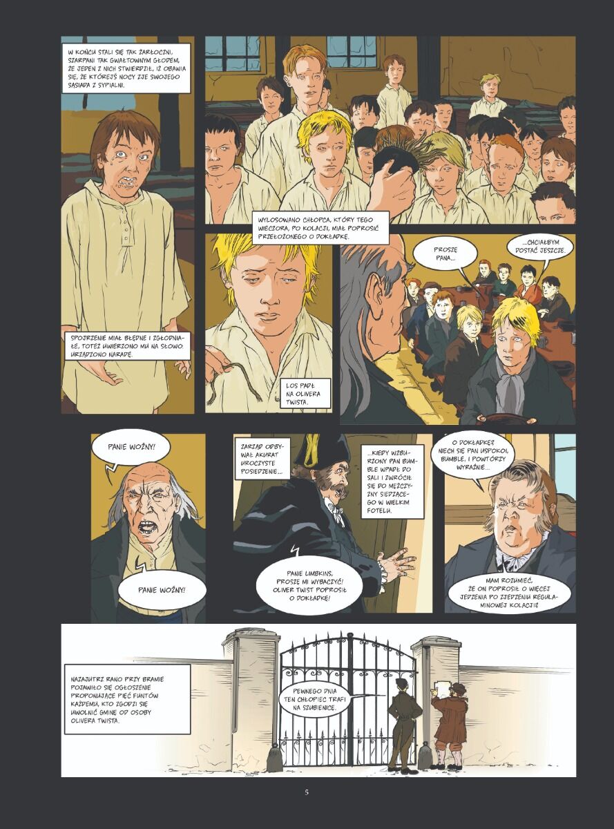 Adaptacje literatury - Oliver Twist