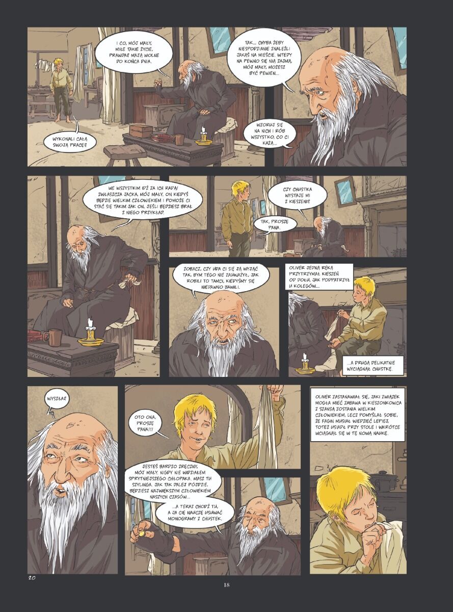 Adaptacje literatury - Oliver Twist