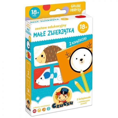 CzuCzu, Zestaw edukacyjny. Małe zwierzątka 18 mies.+