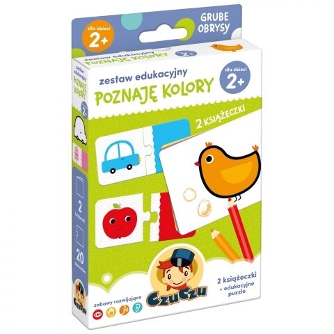 CzuCzu,  Zestaw edukacyjny. Poznaję kolory 2+