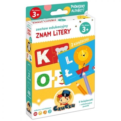 CzuCzu, Zestaw edukacyjny. Znam Litery 3+