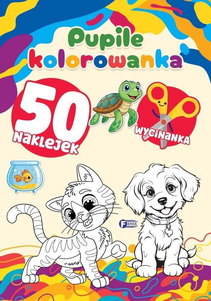 Pupile. Kolorowanka