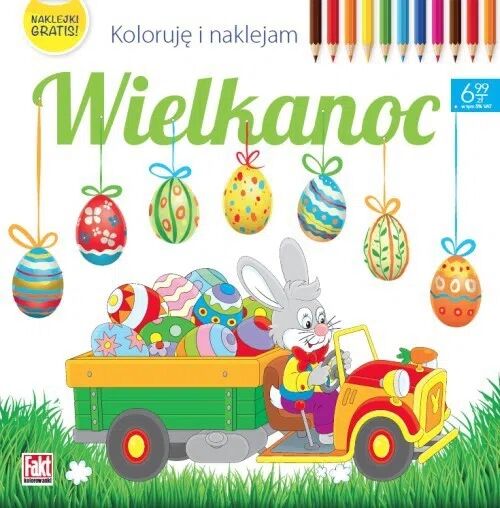 Koloruję i naklejam. Wielkanoc