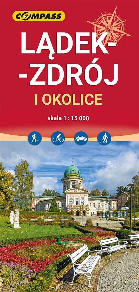 Lądek Zdrój i okolice. Mapa turystyczna w skali 1:15 000