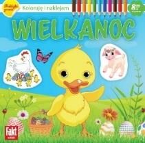 Koloruję i naklejam. Wielkanoc