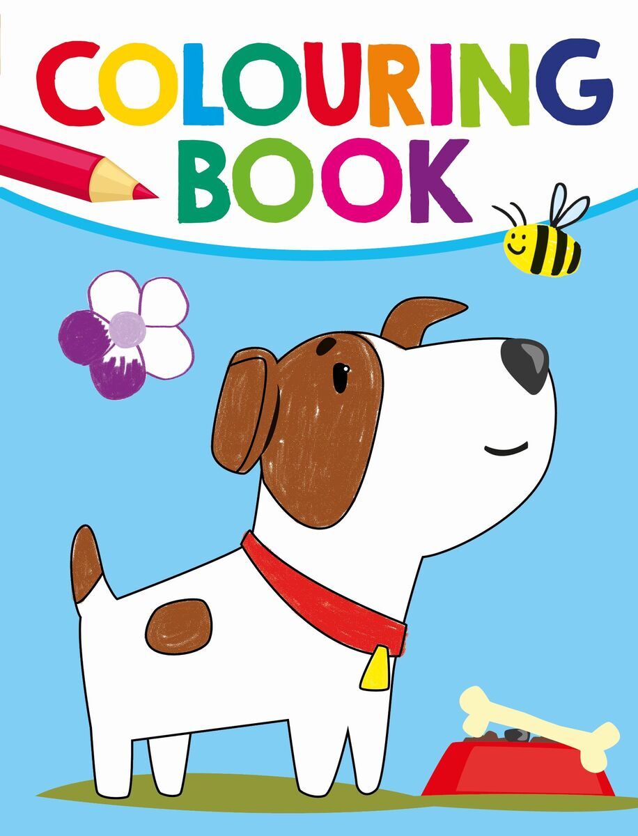Colouring Book Piesek
