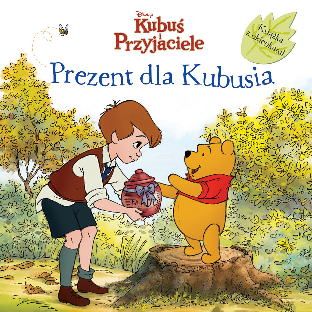 Prezent dla Kubusia. Książka z okienkami. Disney Kubuś i Przyjaciele