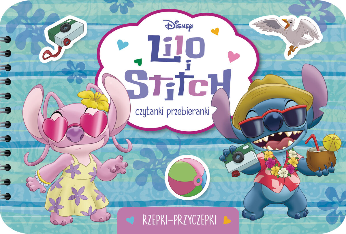 Czytanki przebieranki. Rzepki-przyczepki. Disney Lilo i Stitch