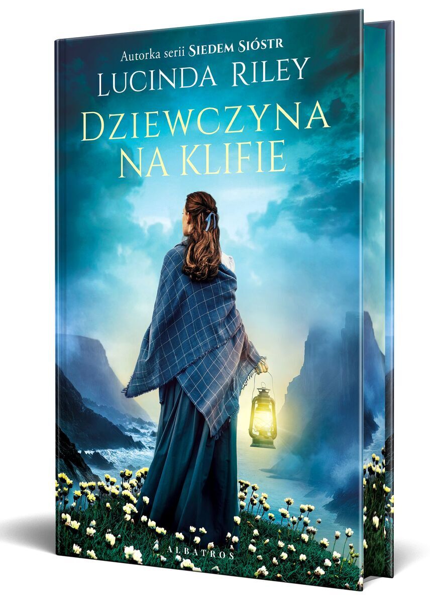 Dziewczyna na klifie (barwione krawędzie)